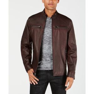 big and tall leather coats for men